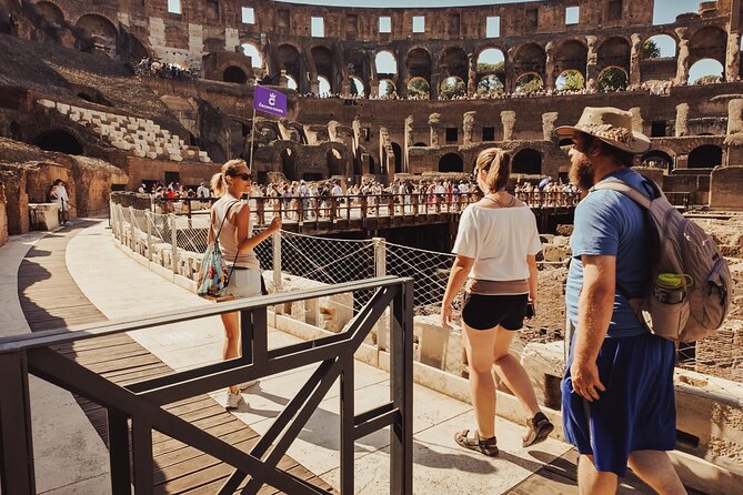 VIP Colosseum Underground & Arena Floor – Extra Small Group - Roman Forum viewpoints that tie it all together