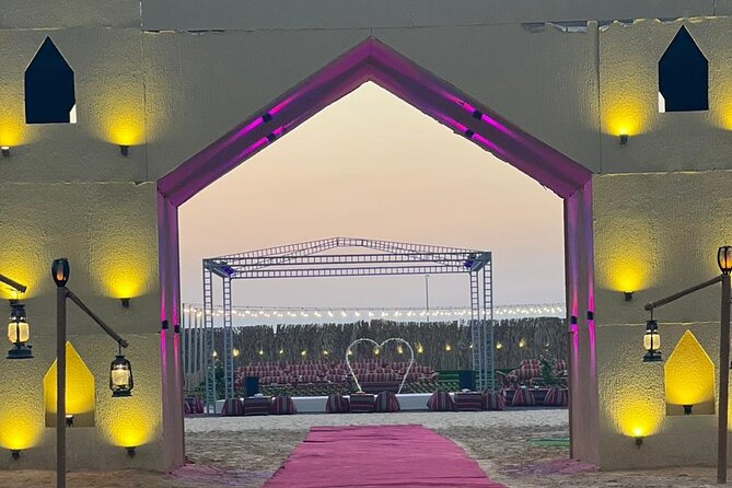 VIP Desert Safari Abu Dhabi with Private Seating Area - Falcons and Arabic Costume Photo Time: A Highlight to Confirm