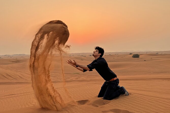 VIP Desert Safari, ATV, BBQ, Camel Ride, All Exclusive Services - Belly dance, Tanura, fire show, and stargazing