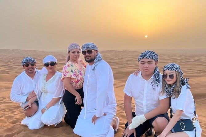 Vip Desert Safari Dubai with Camel Riding BBQ Dinner & Live Shows - Guides and Drivers: Why Names Matter on a Group Safari
