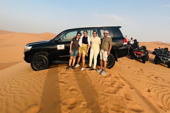 VIP Desert Safari with High Red Dune Bashing & Live BBQ Dinner - Unlimited beverages and staying comfortable in a long day