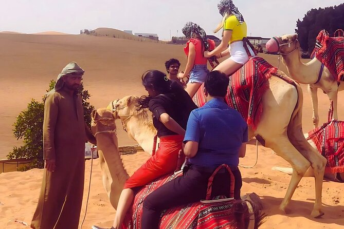 Vip Dubai Desert Safari with Camel Riding,BBQ Dinner - Camp Time in Al Awir: Camel Riding That’s Built for Photos