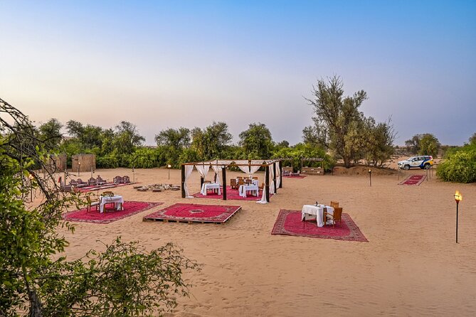 VIP Dubai Sunset Desert Safari: Camel Ride, BBQ, Unlimited Spirit - Key things to know before you go