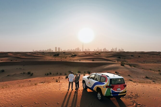 VIP Dubai Sunset Desert Safari: Camel Ride, BBQ, Unlimited Spirit - Bedouin-style camp: camel ride, henna, and sandboarding