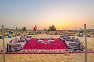 VIP Dubai Sunset Desert Safari: Camel Ride, BBQ, Unlimited Spirit - Getting to the conservation reserve: the calm contrast