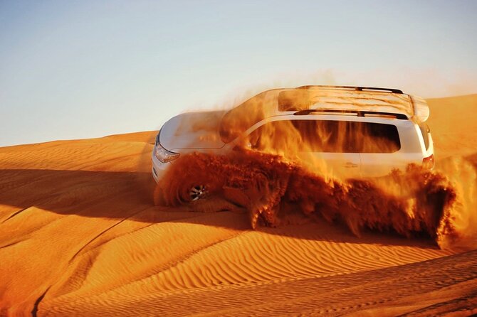 Vip Evening Desert Safari with quad bike,Camel Riding & Dinner - Key highlights to know before you go