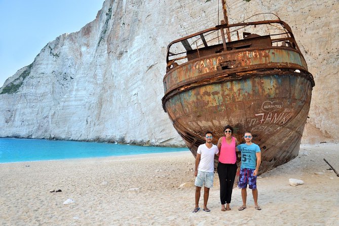 VIP Full Day Tour Shipwreck Blue Caves and top view - From Your Pickup to Bochali View Point: Get Oriented Fast