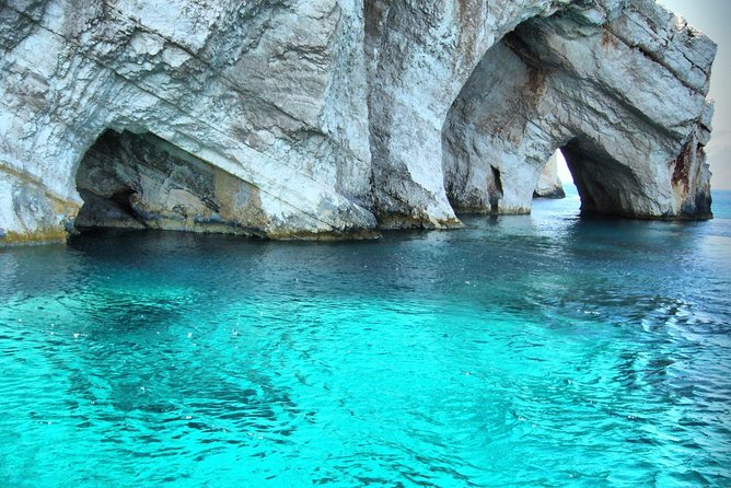 VIP Full Day Tour Shipwreck Blue Caves and top view - Exo Chora Olive Tree and the Traditional Press Stop