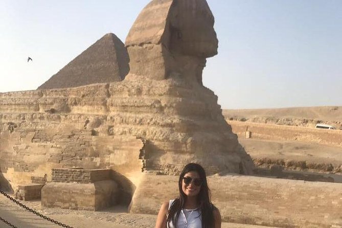 VIP Giza Pyramids,Sphinx, Camel ride, lunch & inside 3rd pyramid - Great Sphinx time: more than a photo stop