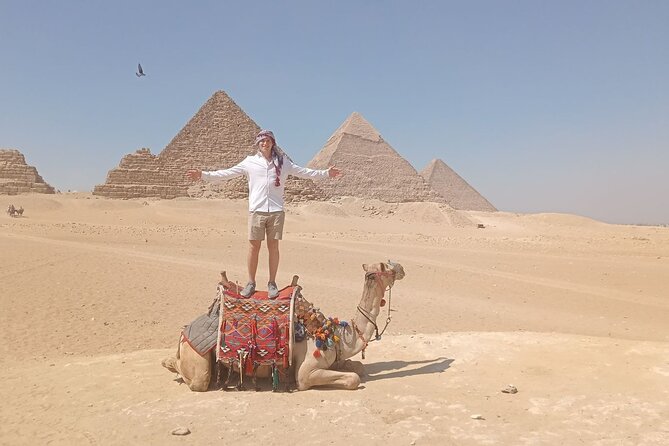 VIP Great Pyramid Tour From Inside & Sphinx & Camel Tour - Pyramids of Giza Plateau: Cheops, Chephren, Mycerinus, and the First Photos