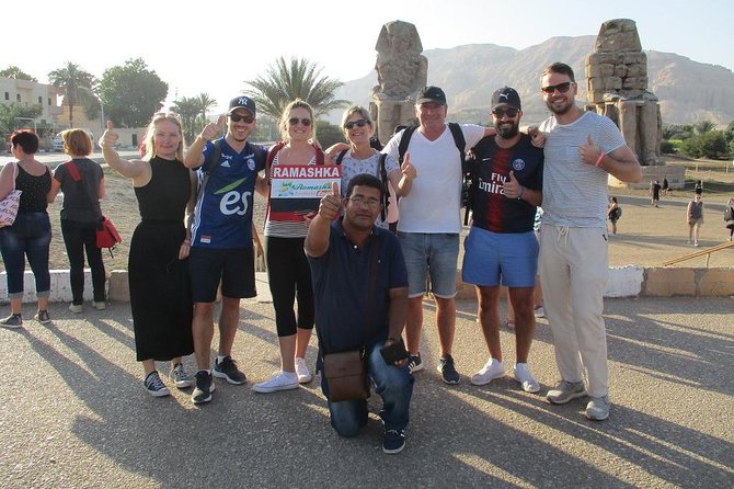 VIP Luxor Day Tour from Hurghada, Small group the top operator - Deir el-Bahari and Hatshepsut: the temple that feels carved for drama