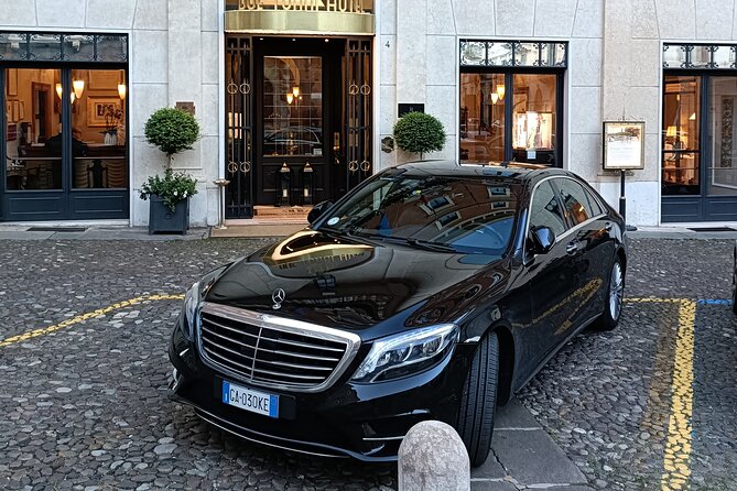 VIP Luxury Chauffeur Service – Venice to Dolomites, Cortina - WiFi on board, plus the small comforts that help
