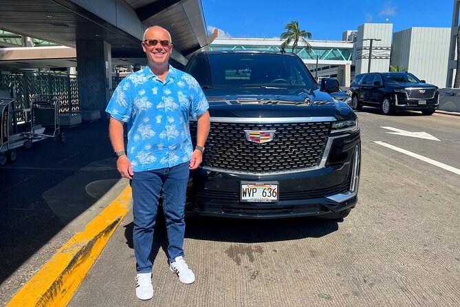 VIP Luxury Transfers: Honolulu Airport ↔ Waikiki ↔ Cruise Port - Price and value for groups up to 5 people