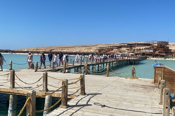 VIP Luxury yacht Snorkeling &Discover Orange Bay island _hurghada - Two guided snorkeling stops at coral reefs