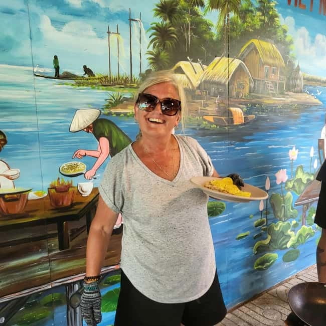 VIP Mekong Delta Full Day Cycling-Kayak-Cooking Group 10pax - Bee farm, honey tea, and coconut-land sweet stops