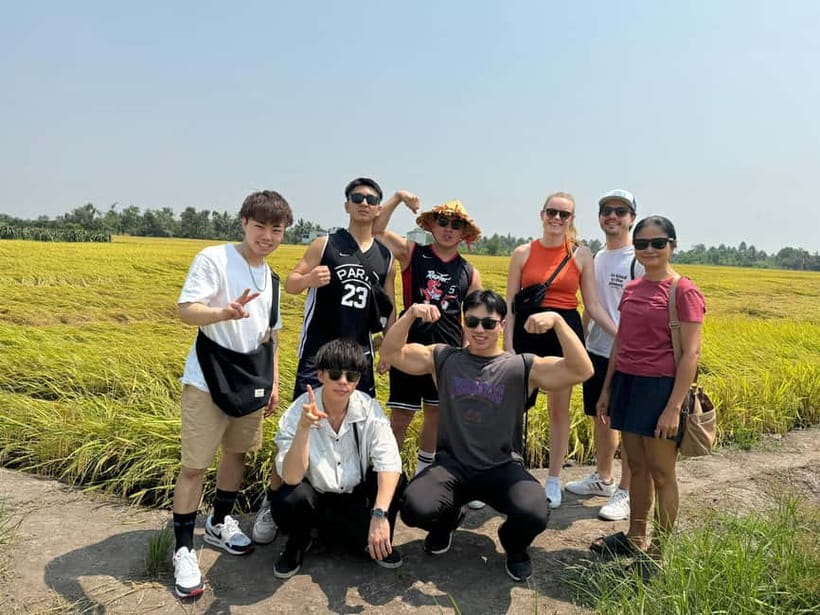 VIP Mekong Delta Full Day Cycling-Kayak-Cooking Group 10pax - Family Tiny Garden: the start that sets the tone