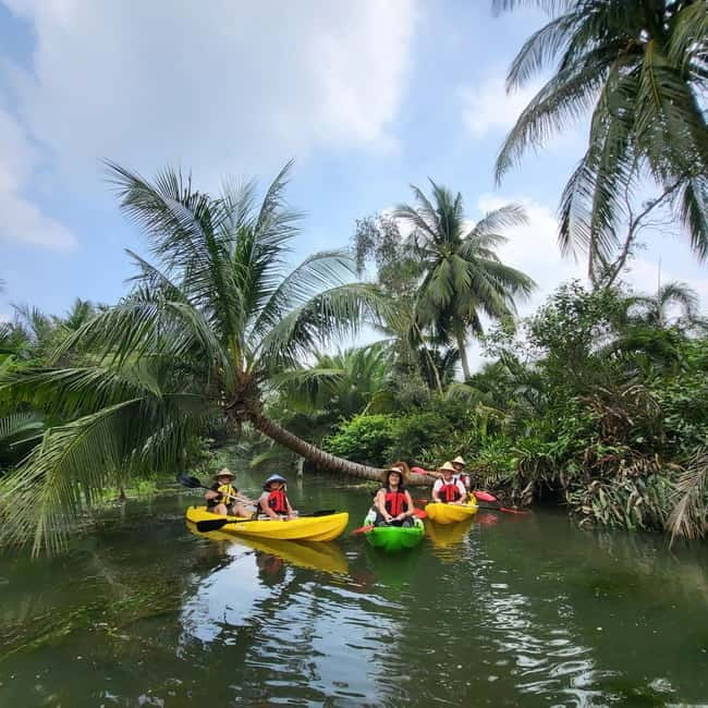 VIP Mekong Delta Full Day Cycling-Kayak-Cooking Group 10pax - Vinh Trang Pagoda: a major ancient temple moment