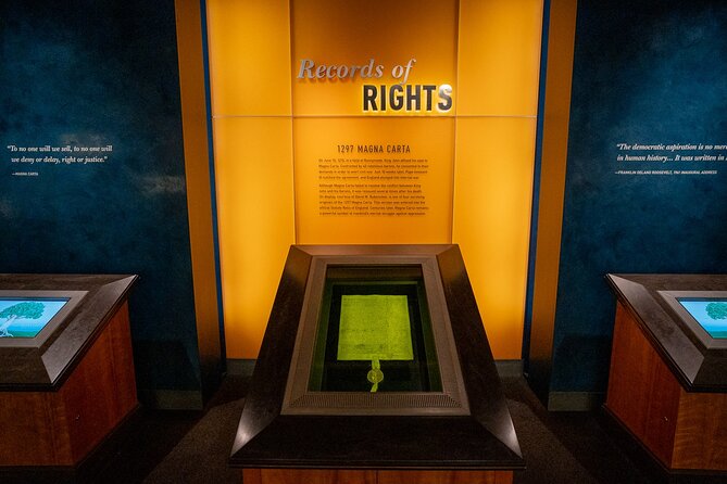 VIP National Archives Skip-The-Line Guided Tour 6 ppl Max - Bill of Rights, amendments, and the documents people expect to miss