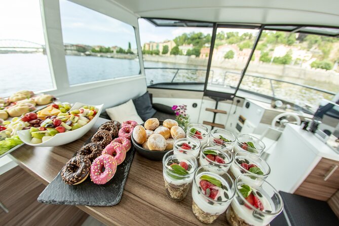 VIP Prague YachtBoat ONE Experience: All-You-Can-Drink - Captain and Crew Energy: Friendly Hosting Beats Scripted Tours