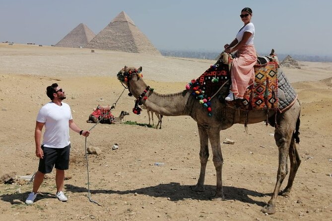 VIP Private Day Tour Giza Pyramids, Memphis and Sakkara Pyramids - The Great Sphinx: your face-to-face moment