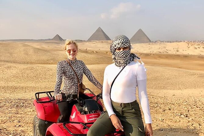 VIP Private GizaPyramids,Sphinx,Camel,QuadBike&Inside 3rd Pyramid - Giza in four hours: what this private combo really gets you