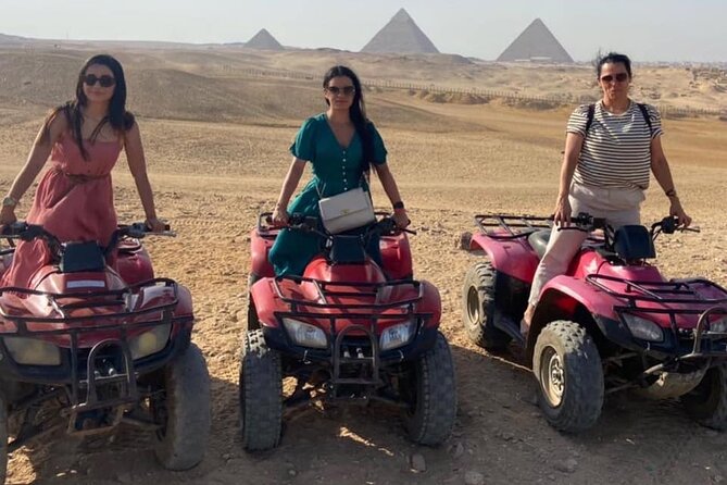 VIP Private GizaPyramids,Sphinx,Camel,QuadBike&Inside 3rd Pyramid - Stop 1: Pyramids of Giza and that first hour of orientation