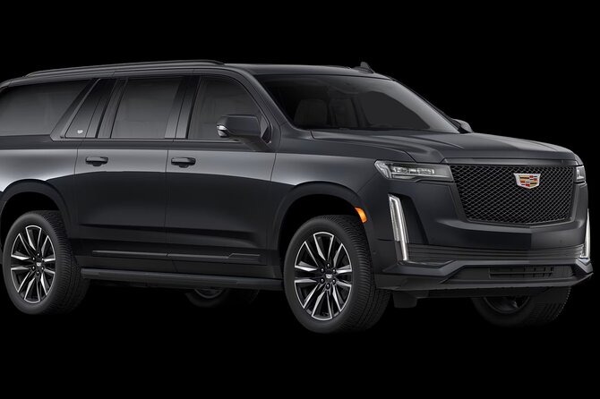 VIP Private Maui OGG Arrival Transfer in Black Cadillac Escalade - The New Black Cadillac Escalade ESV: More Space, Less Fatigue