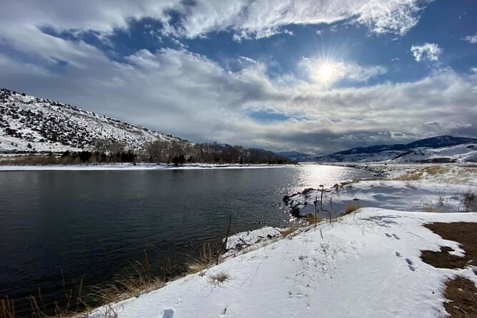 VIP Private North Yellowstone National Park Winter Excursion - Gardiner and Roosevelt Arch: the north entrance vibe