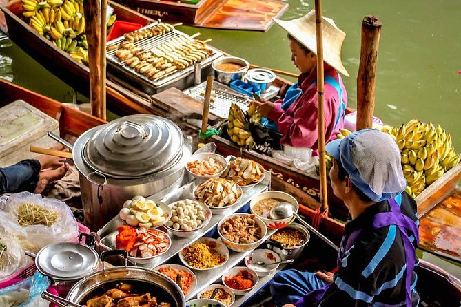 VIP Private Tour Damnoen Saduak+ Amphawa + Mae Klong Railway - Amphawa Floating Market at Dusk: Long-Tail Boat, Riverside Lights, and Firefly Plans