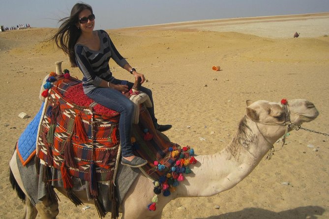 VIP Private Tour Giza Pyramids Sphinx ,Camel,Inside Pyramid - Valley Temple and Sphinx time: walking, stories, and smarter photo stops