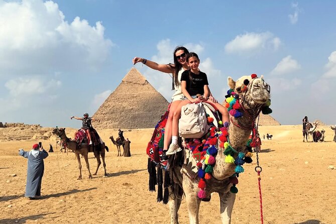 ViP Private Tour Giza Pyramids,Sphinx,camel ride , inside Pyramid - Lunch at the local restaurant: a short break that keeps your energy up