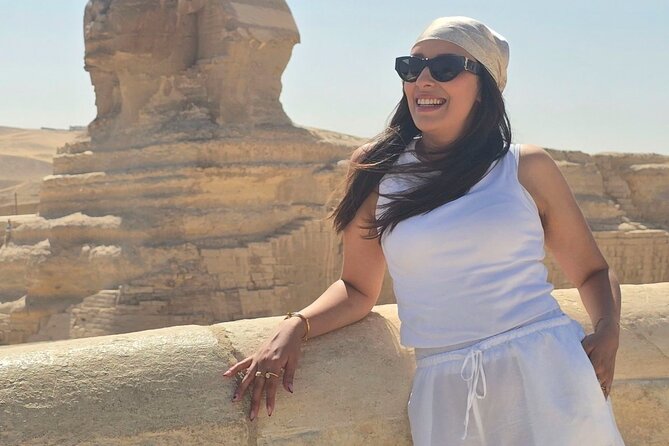 ViP Private Tour Giza Pyramids,Sphinx,camel ride , inside Pyramid - Pyramids stop: the Hetepheres satellite pyramid near Khufu