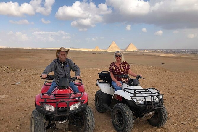 VIP Private Tour Giza Pyramids ,Sphinx , Quad Ride, Camel Ride - Giza, but with a guide who keeps it practical