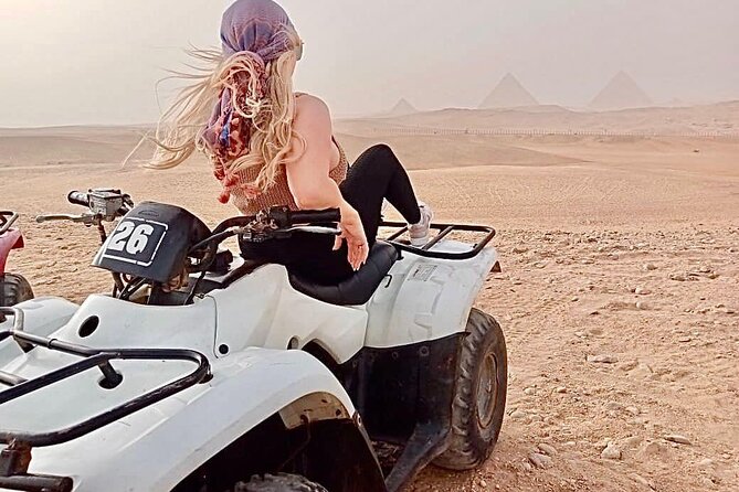 VIP Private Tour Giza Pyramids ,Sphinx , Quad Ride, Camel Ride - Tour rhythm: 4 hours is quick, so know what kind of traveler you are