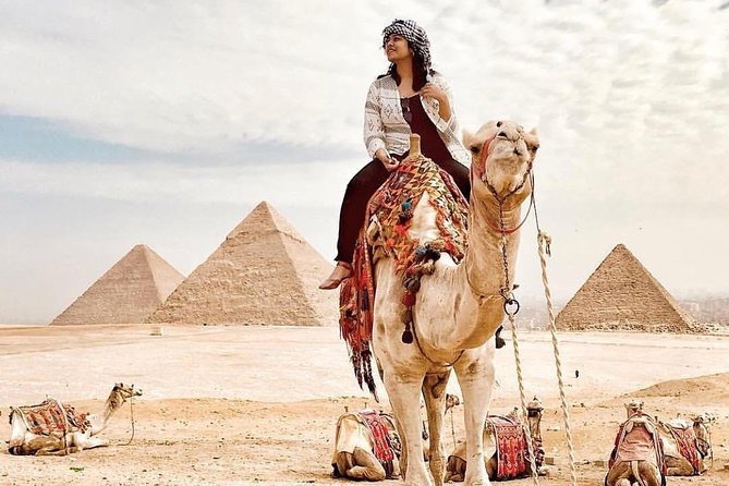 VIP Pyramids of Giza,Sphinx,sakkara,Memphis tour + camel ride - Transportation and comfort: the WiFi van effect