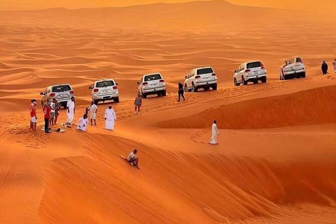 VIP Service | Red Dunes Sunset Desert Safari With BBQ Dinner - Entering the Desert: VIP Pickup and a Small-Group Feel