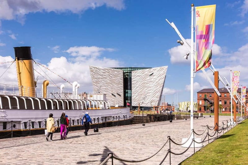 VIP Skip-the Line Titanic Museum and Whiskey Tasting Tour - SS Nomadic and Titanic Quarter: The Part You Can Walk Through at Your Pace