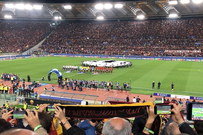 VIP Tickets and Seats to AS ROMA game with Gourmet Buffet and Open Bar - What to wear and bring: smart casual keeps it easy