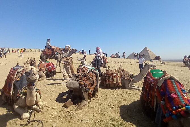 Vip Top Private Tour to Giza Pyramids and Sphinx with camel ride - Hotel pickup and a comfortable ride out to Giza