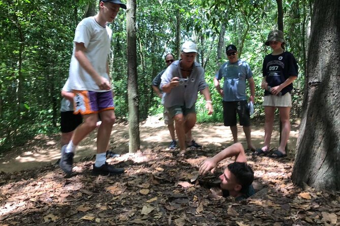 VIP Tour: Cu Chi Tunnels & Mekong Delta 1 Day | Shooting Guns - Cu Chi Tunnels: Narrow, Practical, and Uncomfortably Real
