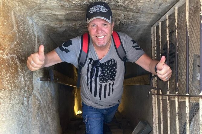 VIP Tour inside Giza Pyramids - VIP means permits, not just a fancy label