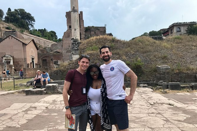 VIP Tour of the Colosseum, Forum & Palatine Hill by PhD Guide - Roman Forum: Senate House ruins, Julius Caesar’s temple, arches