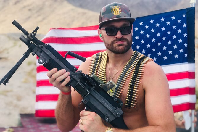 VIP Ultimate Speed Boats and Machine Gun Shooting Adventure with Hoover Dam - Beating the Nevada heat: private air-conditioned pickup and transport