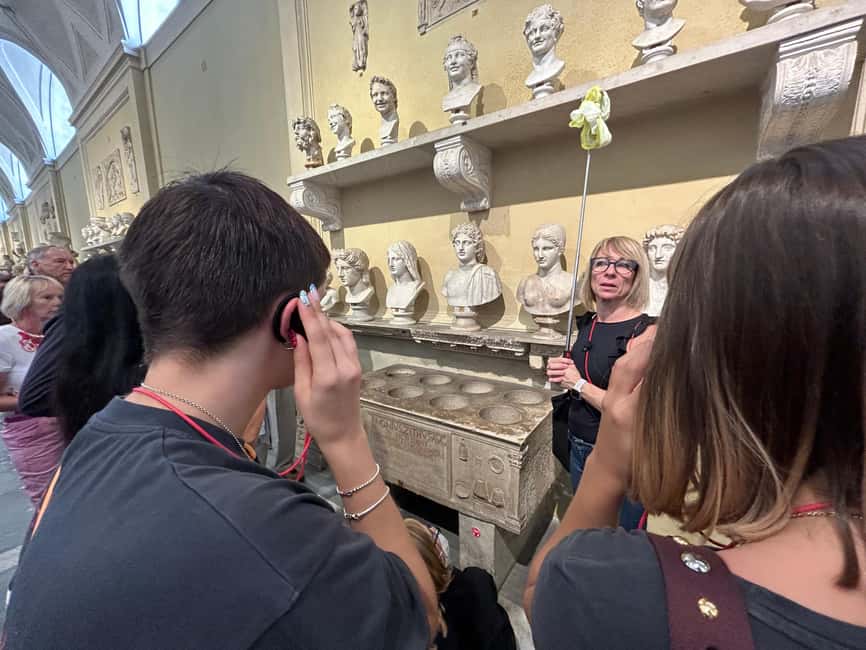 VIP Vatican Tour Sistine Chapel, St.Peter’s & Skip-the-Line - Meeting at Via Germanico 36 and getting ready for Vatican rules